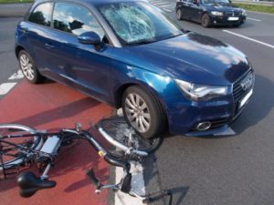 Unfall mit Radfahrer 07.07.16 01