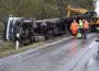 Schwerer Lkw-Unfall