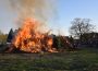 Viel Trubel bei Osterfeuern</br>Feuerwehren freuen sich über viele Besucher