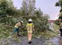 Unwetter über Stadthagen