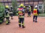 Alarmübung der Feuerwehren