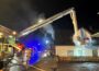 Feuer mit Menschenleben in Gefahr