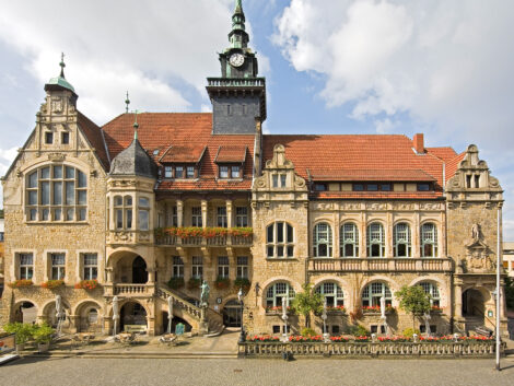 Informationen aus dem Rathaus während des Herbstmarktes