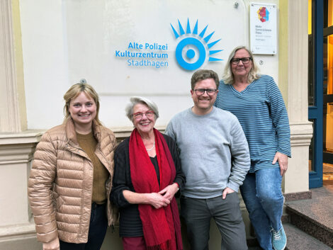 Marja-Liisa Völlers Besuch Kulturzentrum Alte Polizei